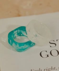 Peppermayo New & Most Loved Perspective Ring - Clear White