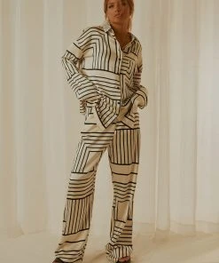 4th & Reckless New Bottoms Norma Trouser - Black And White 4 4th & Reckless New Bottoms Norma Trouser - Black And White