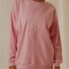 Lee Oversized Sweater - Prism Pink New & Most Loved