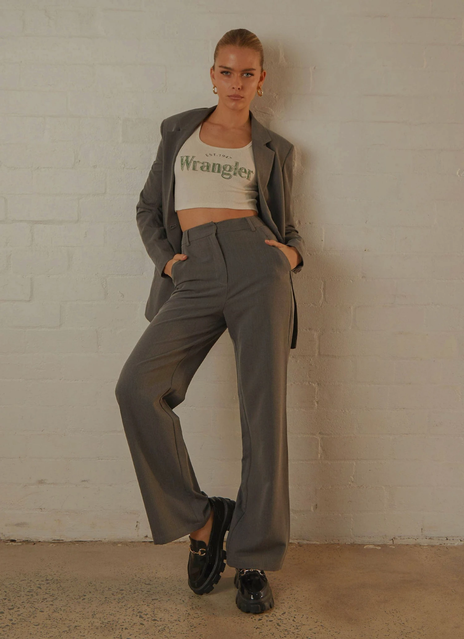 Wrangler The Reaction Tank - Ecru 5 Wrangler The Reaction Tank - Ecru