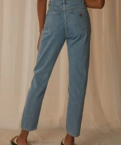 Abrand A 94 High Slim Jeans - Floretta 11 Abrand A 94 High Slim Jeans - Floretta