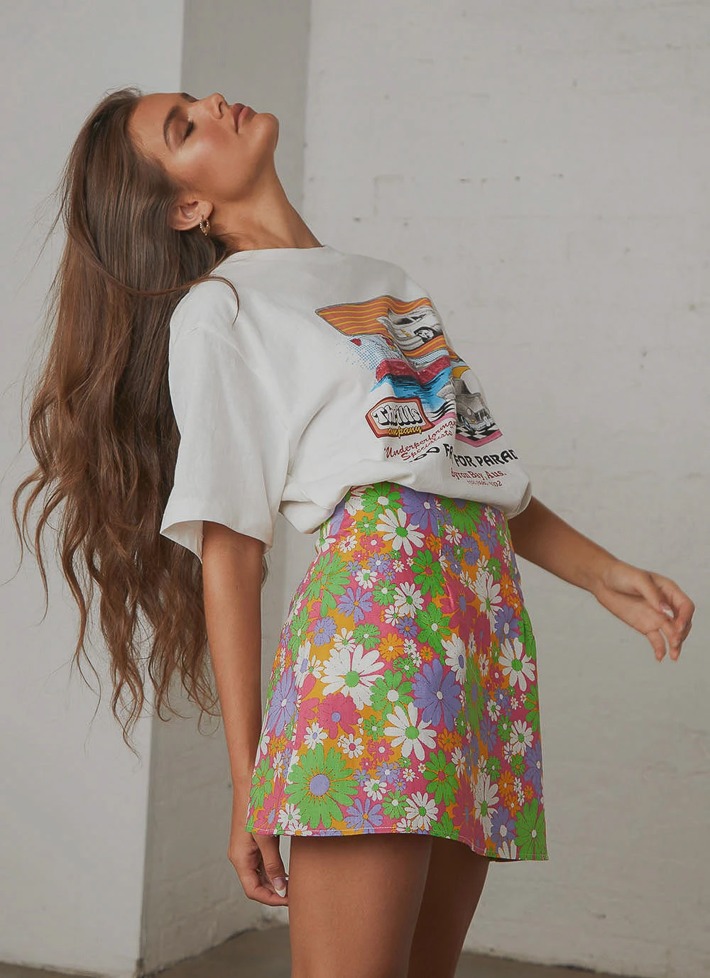 Thrills Speedsters Merch Tee - Dirty White New & Most Loved 4 Thrills Speedsters Merch Tee - Dirty White New & Most Loved