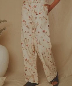 Peppermayo Exclusive New & Most Loved Isola Linen Pants - Safari 13 Peppermayo Exclusive New & Most Loved Isola Linen Pants - Safari