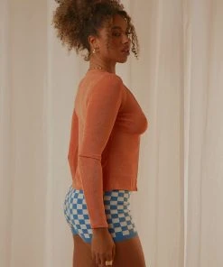 Peppermayo New & Most Loved Pamela Long Sleeve Top - Orange