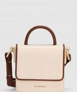 The Wolf Gang New & Most Loved Layla Mini Box Bag - Ivory