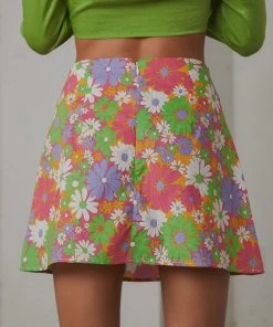 Peppermayo Exclusive Brady Mini Skirt - 70s Floral 11 Peppermayo Exclusive Brady Mini Skirt - 70s Floral