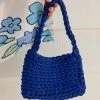 Peppermayo Getaway Weekend Crochet Bag - Cobalt