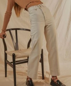 Thrills Belle Stretch Jean - Vintage Bone