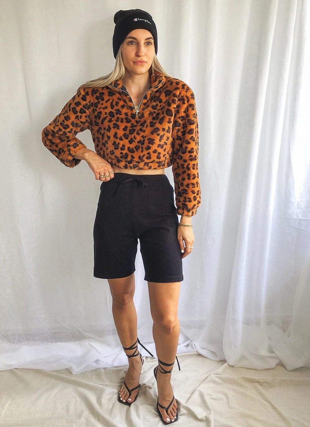 Peppermayo New & Most Loved Sundaze Crop Jumper - Leopard 4 Peppermayo New & Most Loved Sundaze Crop Jumper - Leopard