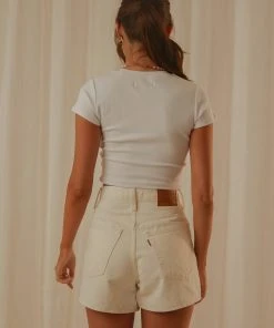 Wrangler New & Most Loved Gemini Baby Tee - White 7 Wrangler New & Most Loved Gemini Baby Tee - White