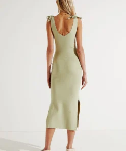 Peppermayo New Paradise Midi Dress - Sage 11 Peppermayo New Paradise Midi Dress - Sage