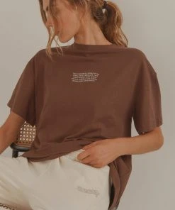 Vacancy Supply New & Most Loved Road Trips Tee - Choc Brown