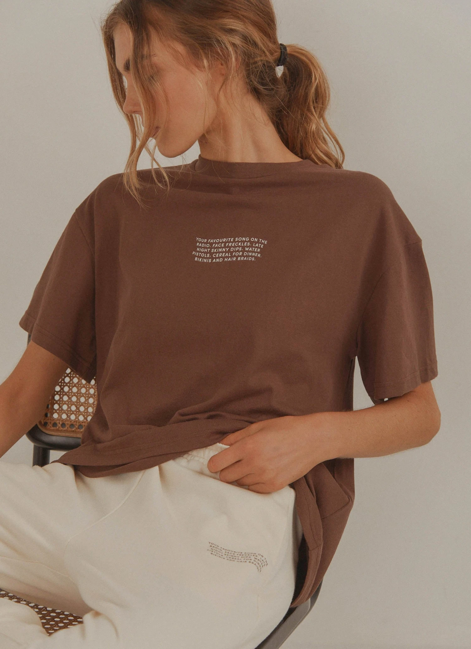 Vacancy Supply New & Most Loved Road Trips Tee - Choc Brown Vacancy Supply New & Most Loved Road Trips Tee - Choc Brown