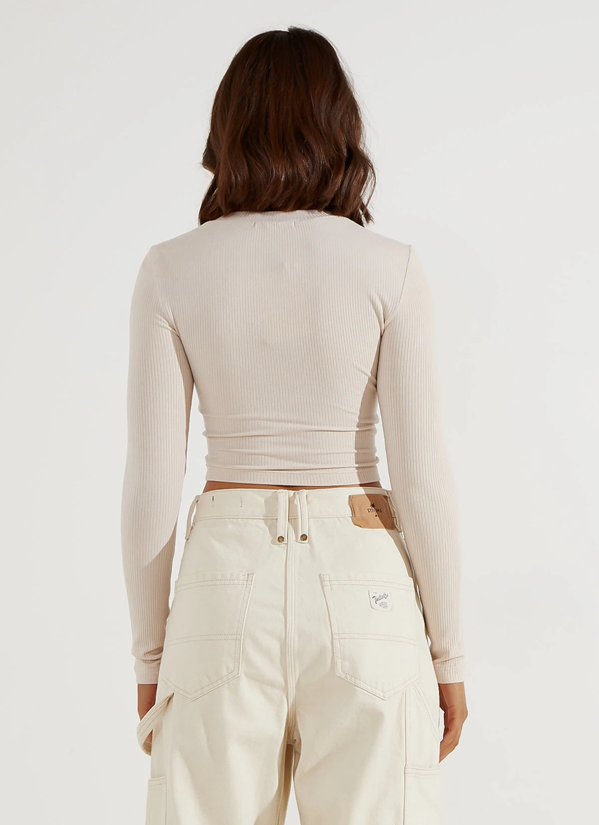 Peppermayo Exclusive Model Watch Top - Light Beige New Tops 7 Peppermayo Exclusive Model Watch Top - Light Beige New Tops