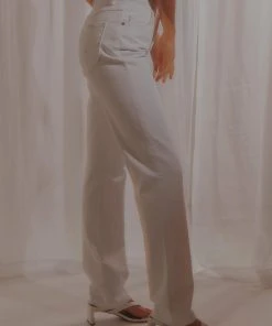 Rolla's New & Most Loved Classic Straight Jean - Vintage White