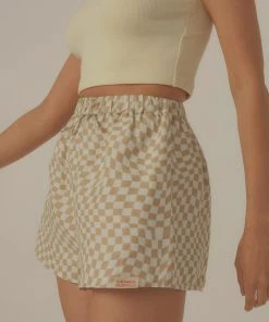 Vacancy Supply New & Most Loved Blaze Organic Linen Shorts - White-Crème 12 Vacancy Supply New & Most Loved Blaze Organic Linen Shorts - White-Crème