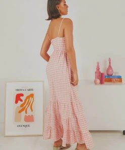Peppermayo Exclusive New & Most Loved Edie Maxi Dress - Pink Gingham 12 Peppermayo Exclusive New & Most Loved Edie Maxi Dress - Pink Gingham