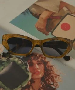 Peppermayo Call Me By Your Name Sunglasses - Green Tort New & Most Loved