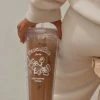 Riley Hubatka X Peppermayo Iced Coffee Posse Tumbler - Clear 1 Riley Hubatka X Peppermayo Iced Coffee Posse Tumbler - Clear