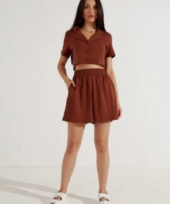 Peppermayo Exclusive En Route Crop - Chocolate New & Most Loved 9 Peppermayo Exclusive En Route Crop - Chocolate New & Most Loved