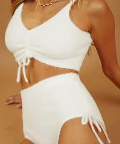 Peppermayo Artful Mini Short - White