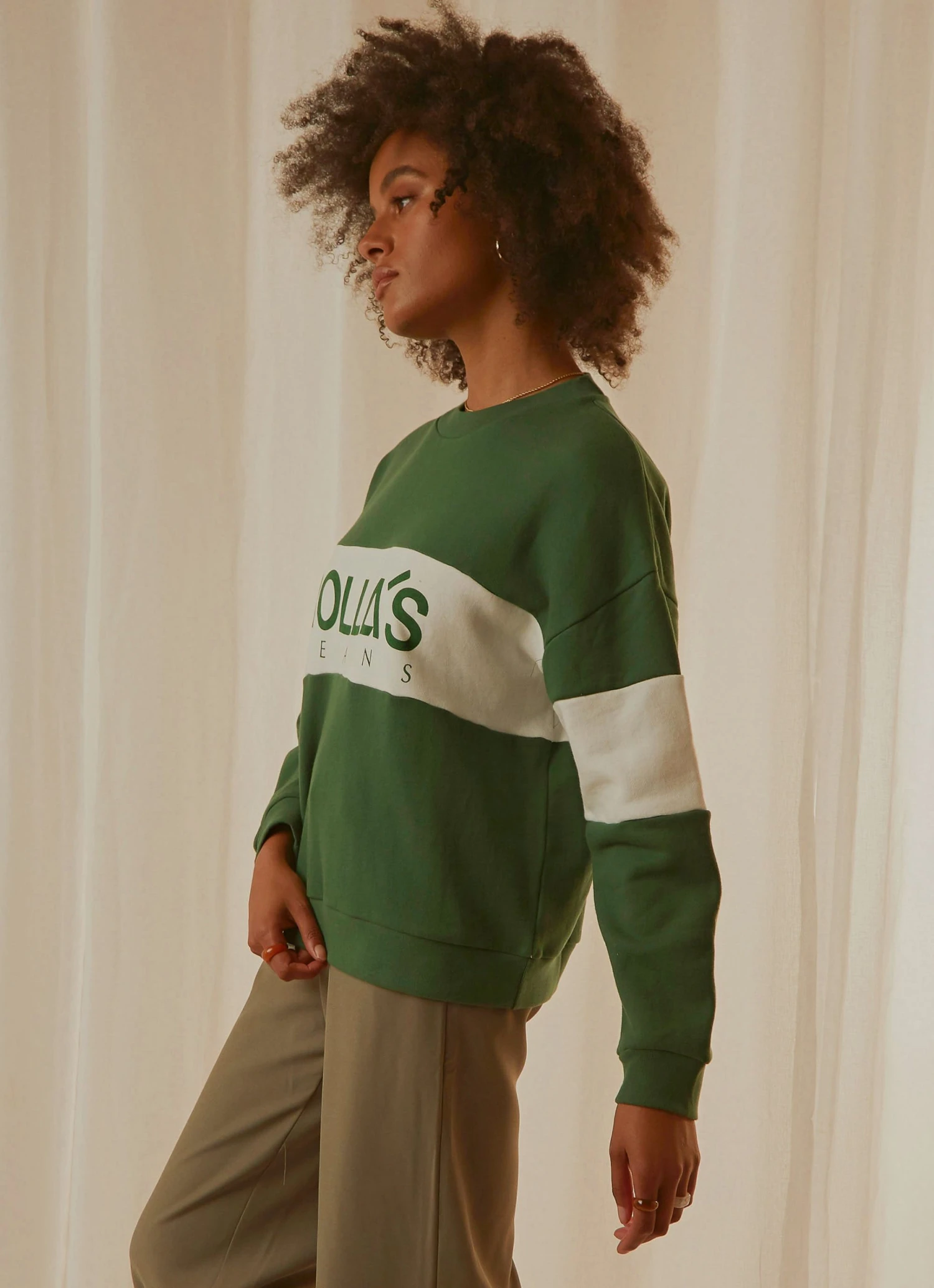 Rolla's Split Logo Sweater - Pine New & Most Loved 6 Rolla's Split Logo Sweater - Pine New & Most Loved