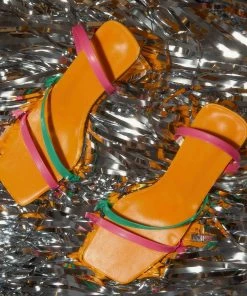 Cult Avenue Party Lounge Heel - Tangerine 9 Cult Avenue Party Lounge Heel - Tangerine