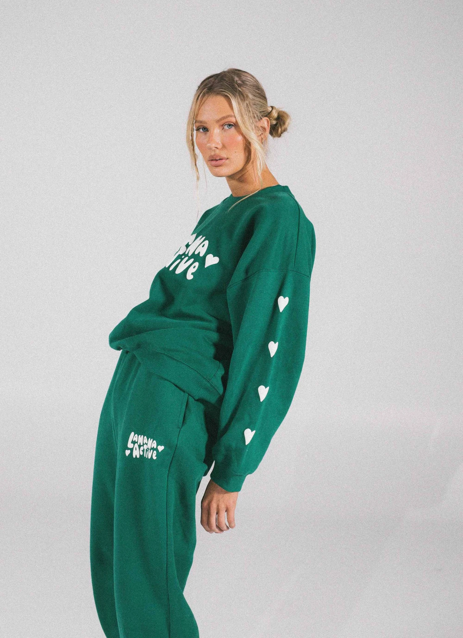 LaHana Swim Brooklyn Trackpant - Green LaHana Swim Brooklyn Trackpant - Green