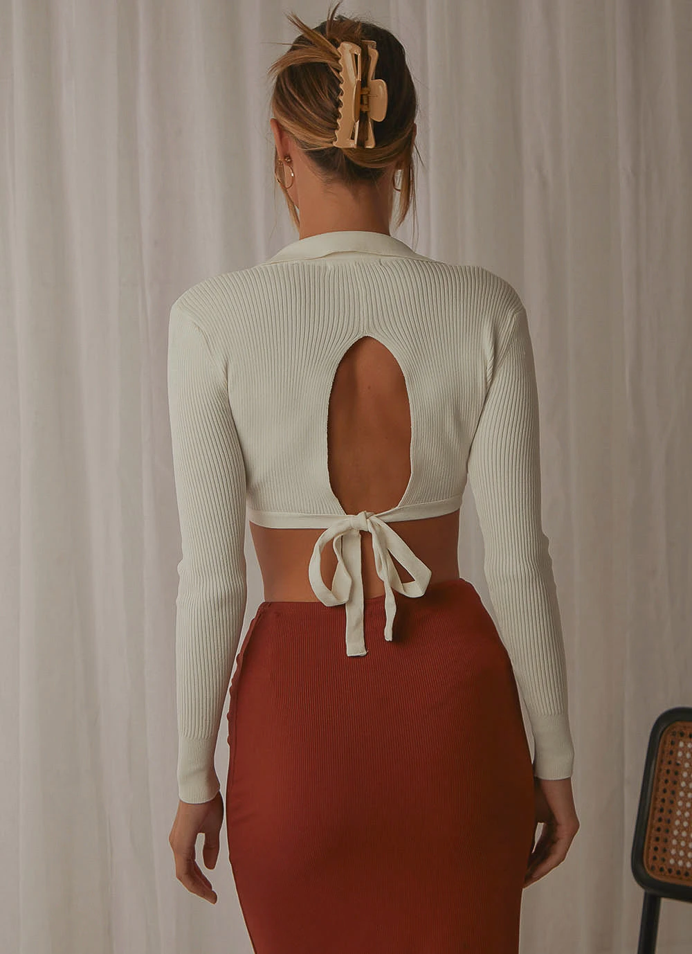 Peppermayo Fresh Start Knit Top - White 7 Peppermayo Fresh Start Knit Top - White