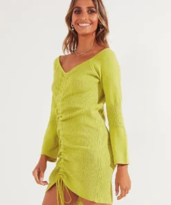 Peppermayo Dresses Daydreaming Knit Dress - Green 10 Peppermayo Dresses Daydreaming Knit Dress - Green