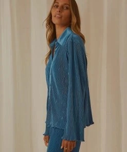 Peppermayo Exclusive Change Of Pace Shirt - Cobalt 10 Peppermayo Exclusive Change Of Pace Shirt - Cobalt