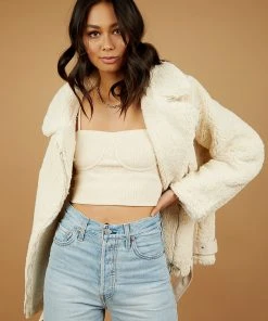 Lioness Fashion New & Most Loved On The Road Jacket - Cream