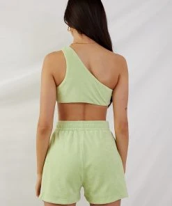 Peppermayo Exclusive New & Most Loved Solstice Terry Crop Top - Green 6 Peppermayo Exclusive New & Most Loved Solstice Terry Crop Top - Green