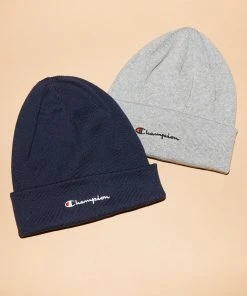 Champion C Life Script Beanie - Navy