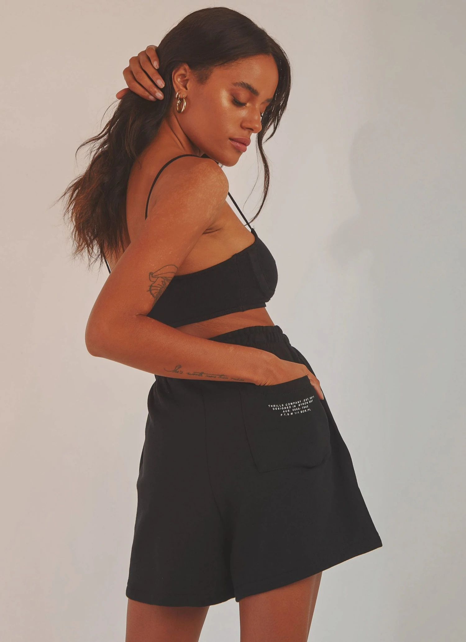 Thrills Established Fleece Short - Black New & Most Loved 4 Thrills Established Fleece Short - Black New & Most Loved