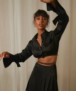 Peppermayo Beauty Icon Top - Black New & Most Loved