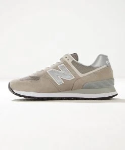 New Balance 574 Sneaker - Grey With White