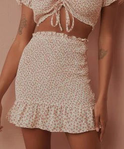 Peppermayo Distant Sun Skirt - Pink Floral 9 Peppermayo Distant Sun Skirt - Pink Floral