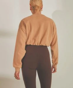 Lee Cinched Sweater Iced Cofee - Iced Cofee New & Most Loved 9 Lee Cinched Sweater Iced Cofee - Iced Cofee New & Most Loved