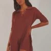 Peppermayo Expectations Playsuit - Brown