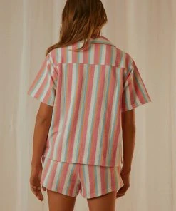 Peppermayo Exclusive Island Vibes Terry Shirt - Vintage Stripe New & Most Loved 11 Peppermayo Exclusive Island Vibes Terry Shirt - Vintage Stripe New & Most Loved