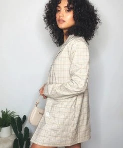 The Fifth Label New & Most Loved Mindless Blazer - Beige Check 5 The Fifth Label New & Most Loved Mindless Blazer - Beige Check
