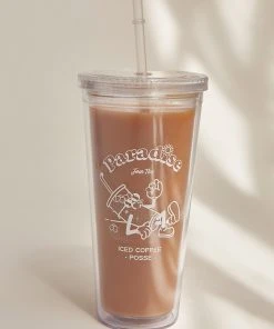 Riley Hubatka X Peppermayo Iced Coffee Posse Tumbler - Clear