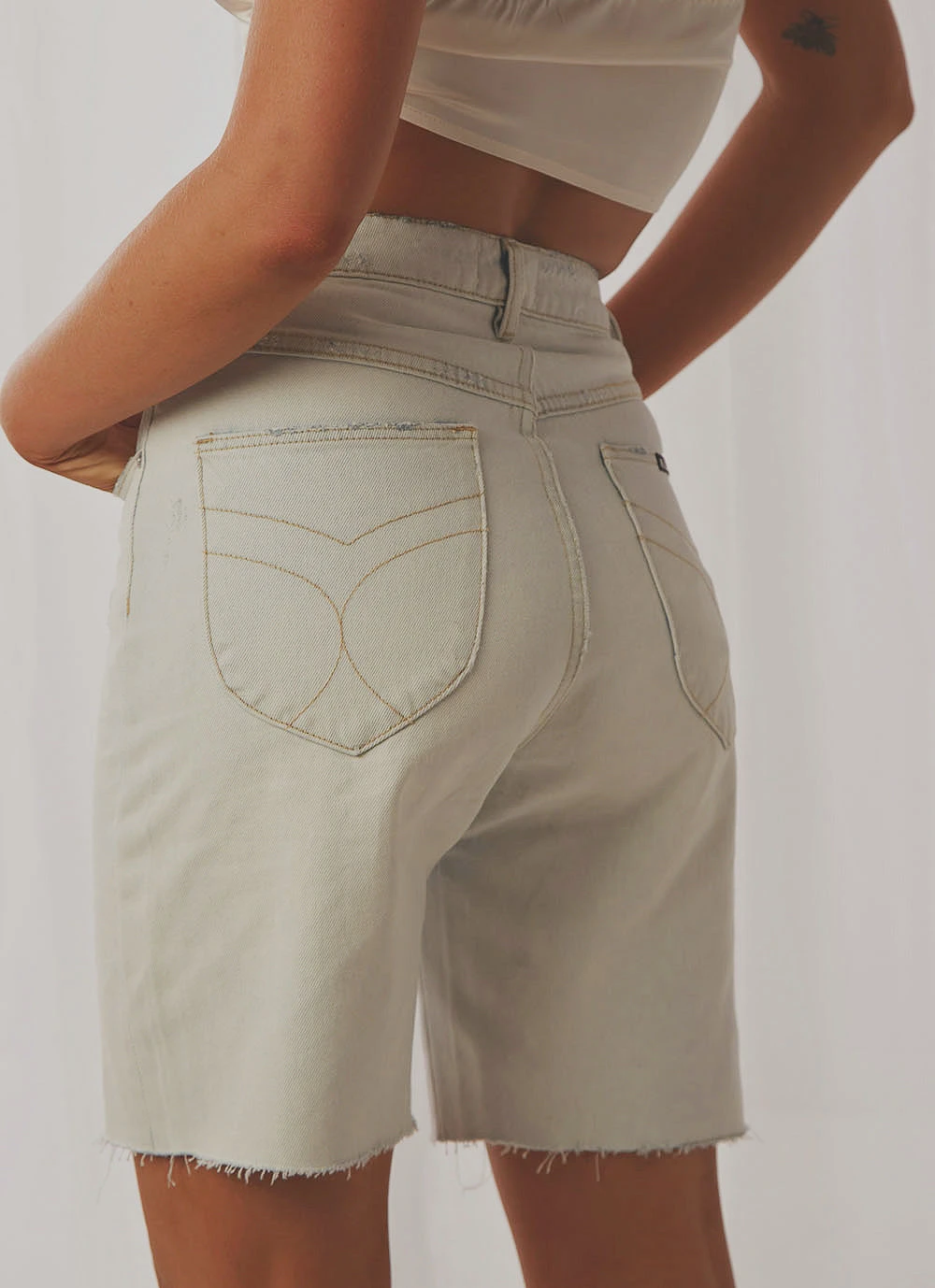 Rolla's Classic Cut Off Shorts - Sunbleach New & Most Loved 3 Rolla's Classic Cut Off Shorts - Sunbleach New & Most Loved