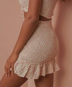 Peppermayo Distant Sun Skirt - Pink Floral 11 Peppermayo Distant Sun Skirt - Pink Floral