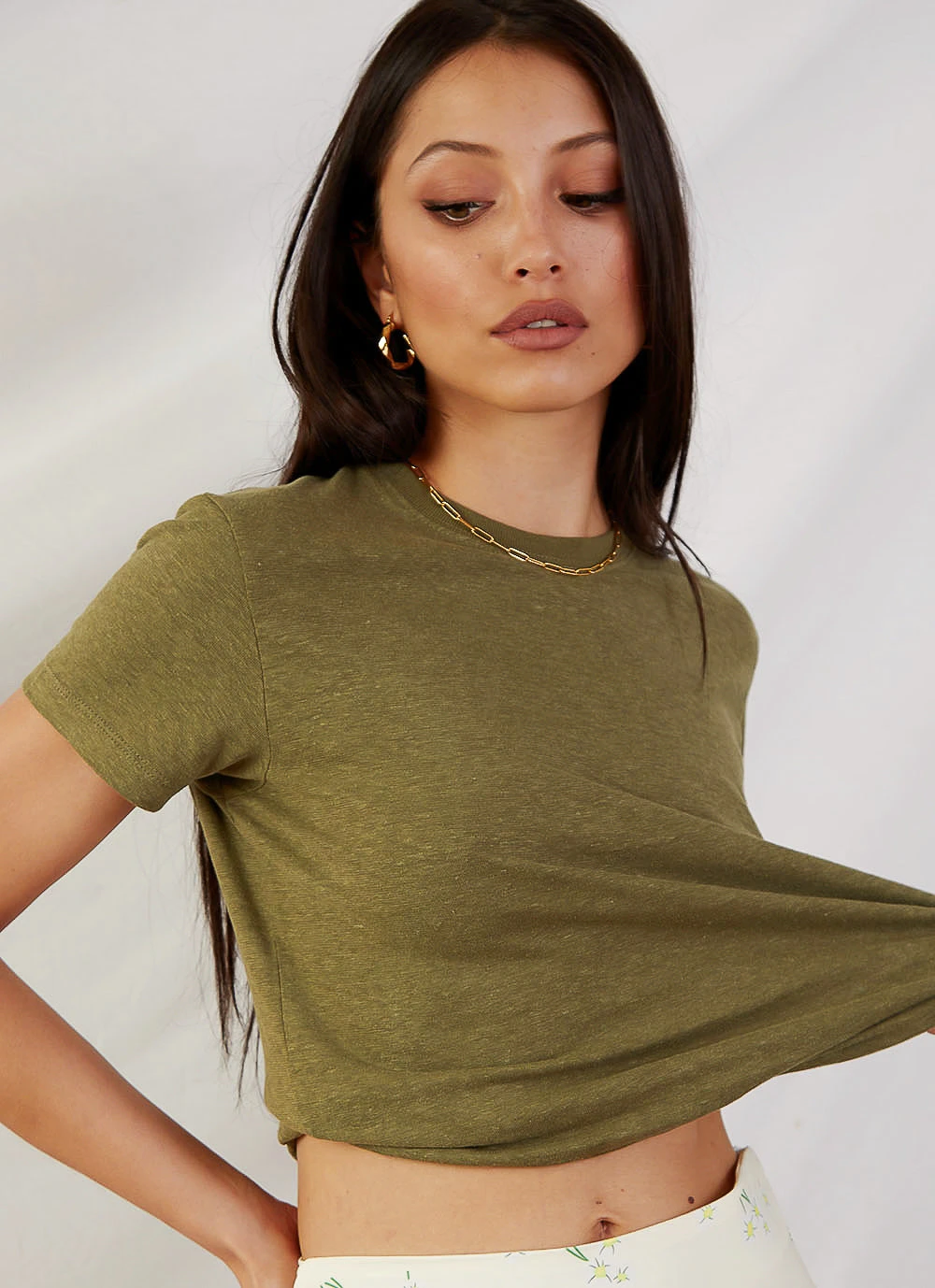 Afends Hemp Basics - Standard Fit Tee - Olive New & Most Loved 4 Afends Hemp Basics - Standard Fit Tee - Olive New & Most Loved