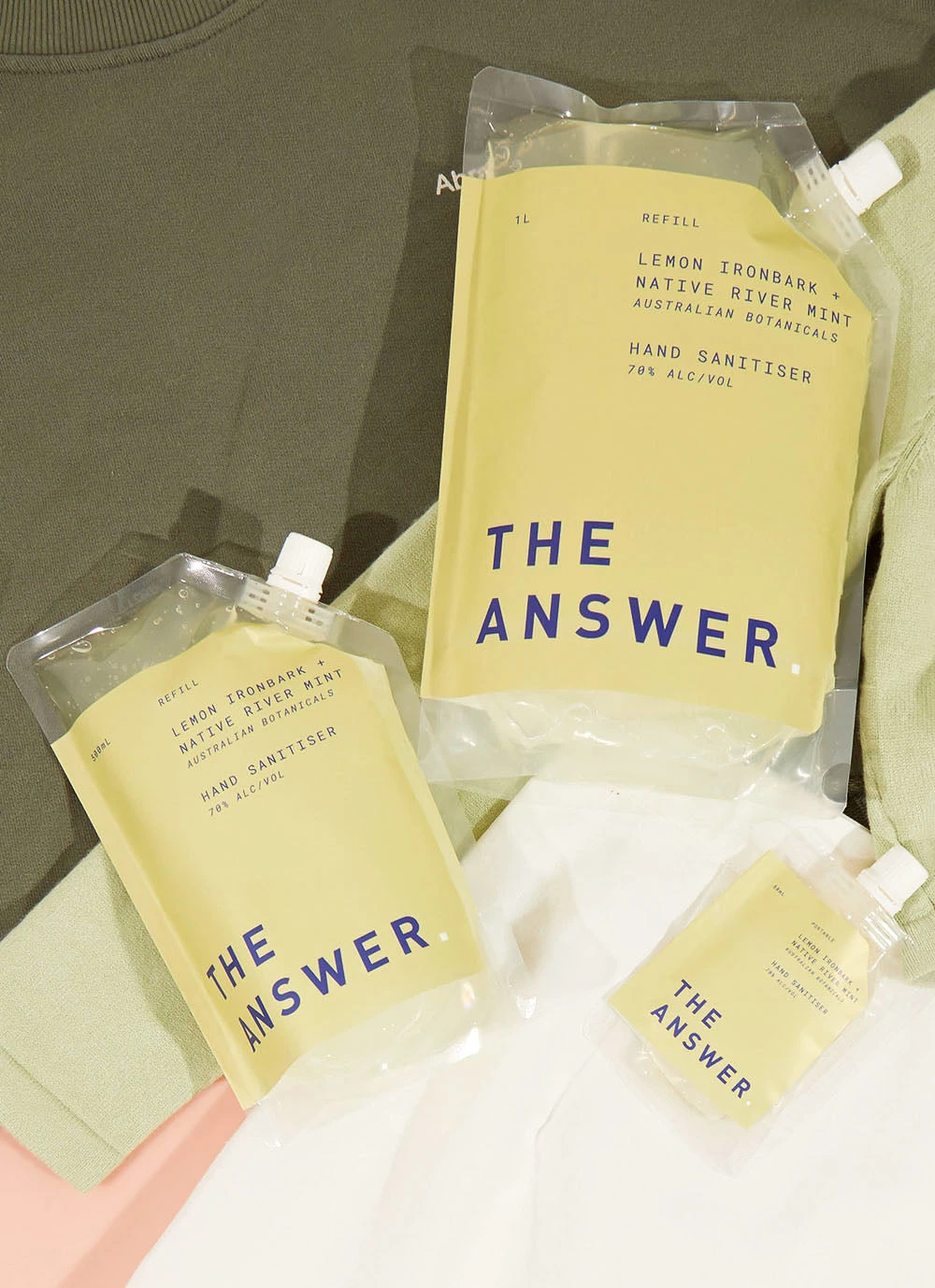 The Answer Hand Sanitiser - 50ML - Lemon Ironbark & Native River Mint New & Most Loved 5 The Answer Hand Sanitiser - 50ML - Lemon Ironbark & Native River Mint New & Most Loved