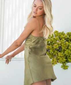 Peppermayo Exclusive Blinding Lights Dress - Khaki 8 Peppermayo Exclusive Blinding Lights Dress - Khaki