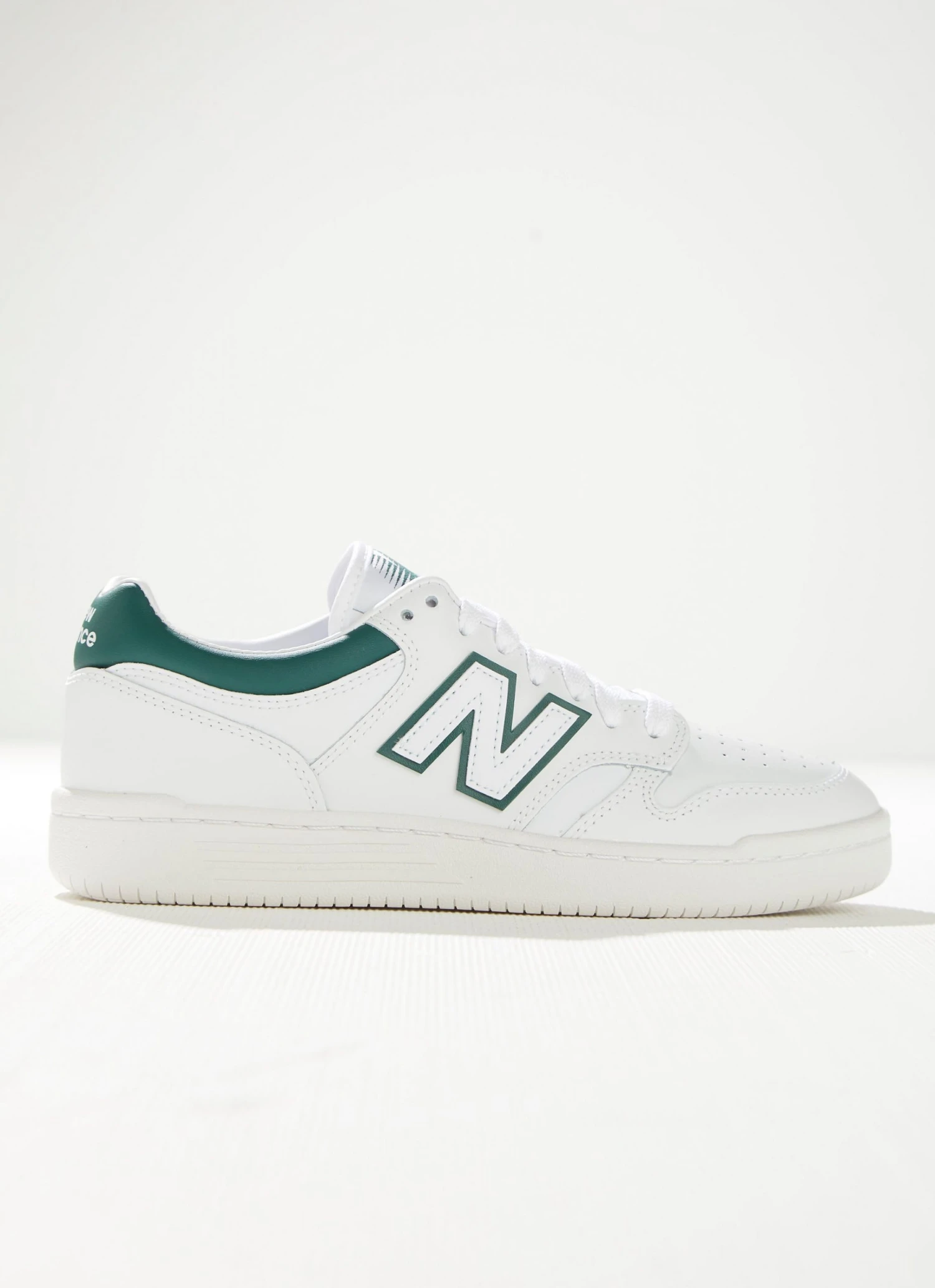 New Balance 480 Sneaker - White Timberwolf (Mens Sizing) 5 New Balance 480 Sneaker - White Timberwolf (Mens Sizing)