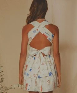 Peppermayo Exclusive European Towns Linen Mini Dress - Santorini New & Most Loved 11 Peppermayo Exclusive European Towns Linen Mini Dress - Santorini New & Most Loved